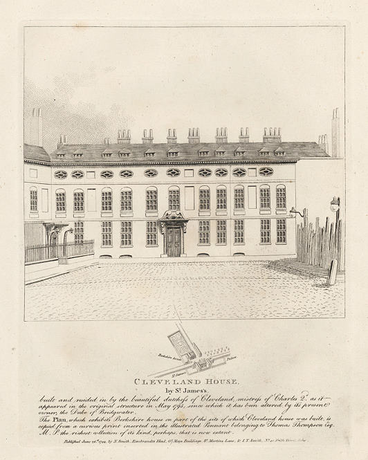 London, Cleveland House, St.James's, 1799