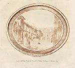 London, Part of Christs Hospital from the Stewards Office in 1765, 1793