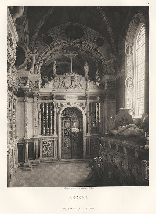 Austrian Church Architecture, Seckau, 1895