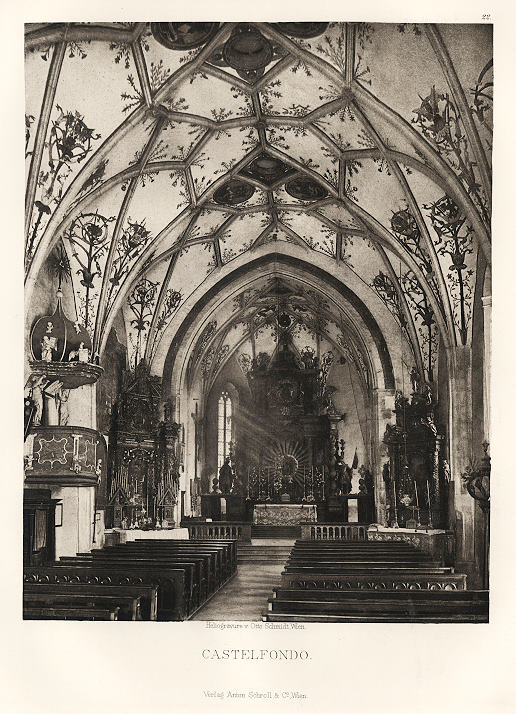 Austrian Church Architecture, Castelfondo, 1895