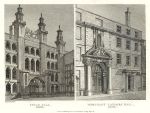 London, Guild Hall & Merchant Taylors Hall, 1811