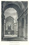 London, St.Paul's Cathedral interior, 1816