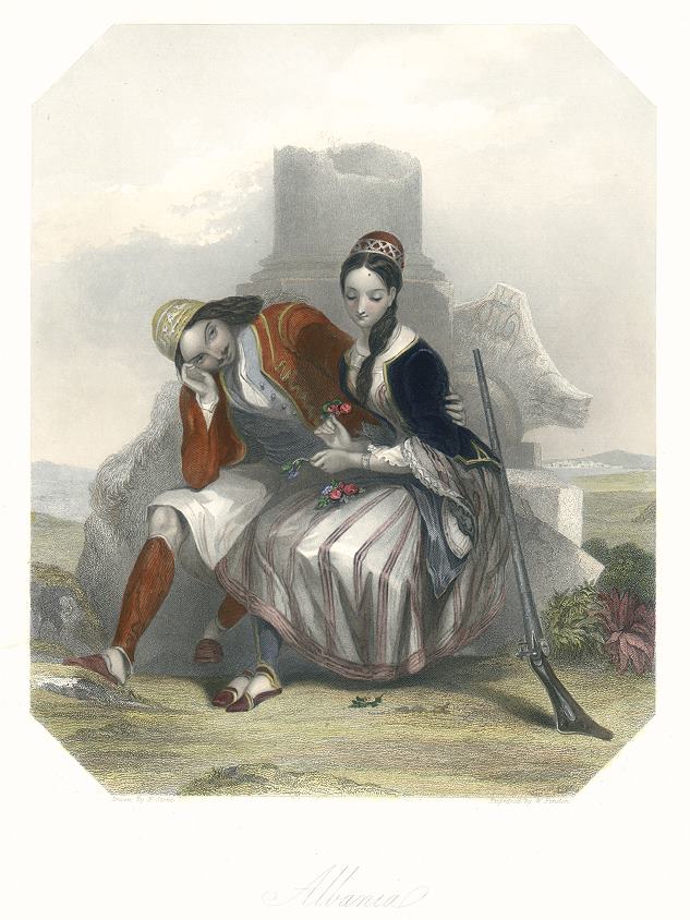 Albania, Finden's Tableaux, 1843