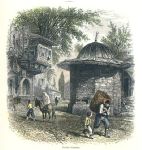 Turkey, Constantinople, Turkish Fountain, 1875