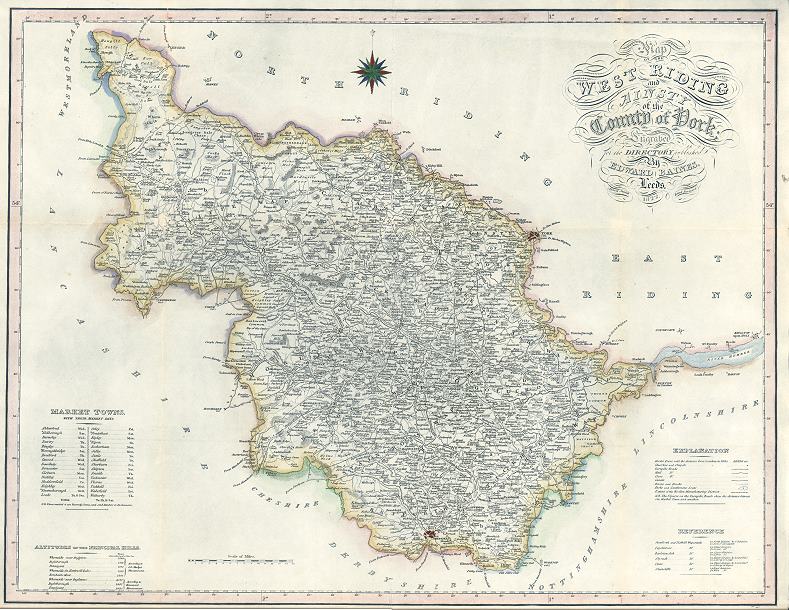 West Riding of Yorkshire, 1822