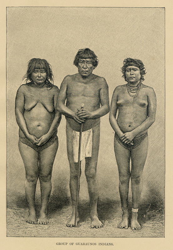 Venezuela, Guaraunos Indians, 1880