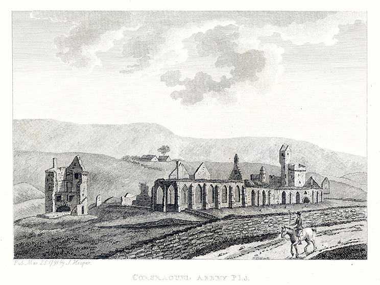 Scotland, Ayrshire, Corsraguel Abbey (Crosraguel Abbey), 1791