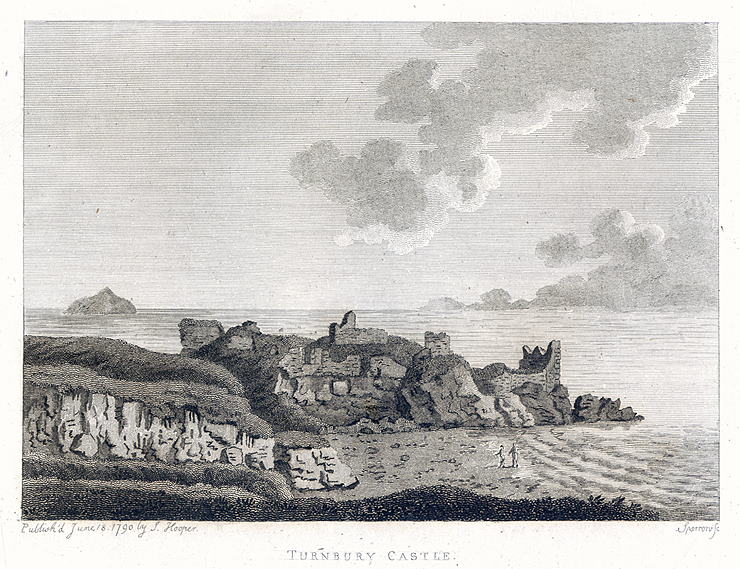 Scotland, Turnbury Castle, 1791