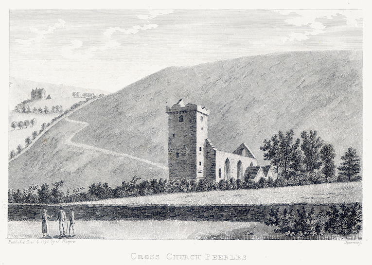 Scotland, Ayrshire, Peebles, Cross Church, 1791