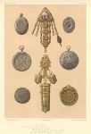 Decorative print, Metalwork (watches), 1858