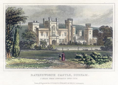 Durham, Ravensworth Castle, 1848