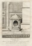 London, The London Stone in Cannon Street, 1801