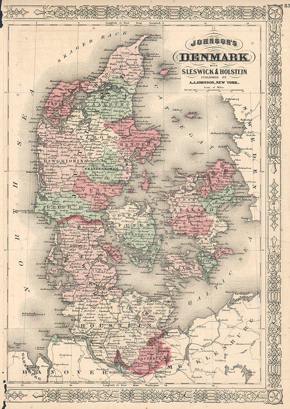 Denmark, Johnson, 1868