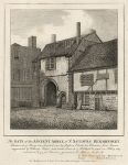 London, Gate of the Abbey of St.Saviours Bermondsey, 1801