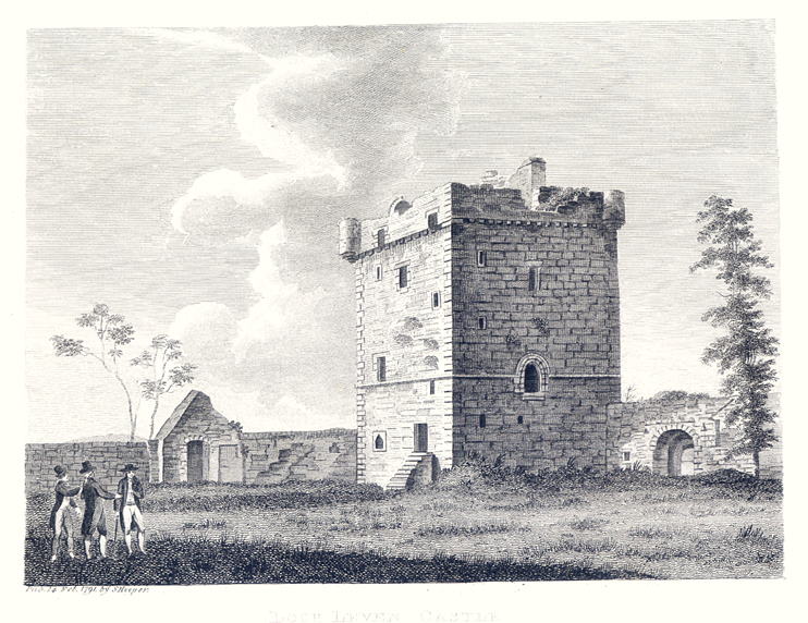 Scotland, Loch Leven Castle, 1791