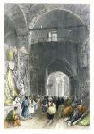 Turkey, Constantinople, the Armoury Bazaar, 1838