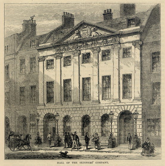 London, Hall of the Skinners' Company, 1878