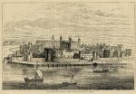 London, Tower of London in 1700, 1878