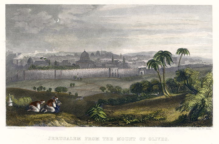 Jerusalem from the Mount of Olives, 1845