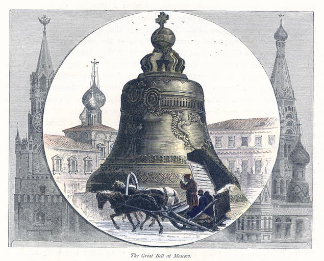 Russia, Great Bell of Moscow, 1875