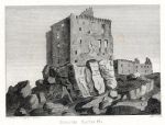 Scotland, Ayr, Dunnure Castle, 1791