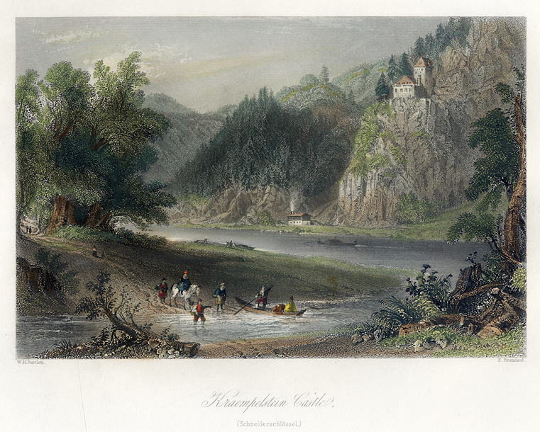 Austria, Kraempelstein Castle (Schneiderschlssel), 1842