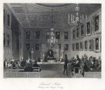 London, Somerset House, Meeting of the Royal Society, 1845