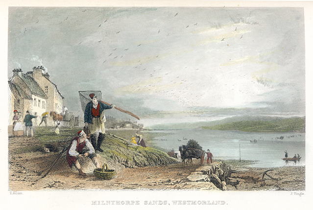 Westmoreland, Milnthorpe Sands, 1832