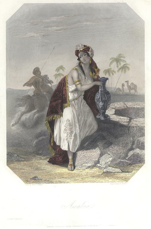 Arabia, Finden's Tableaux, 1843