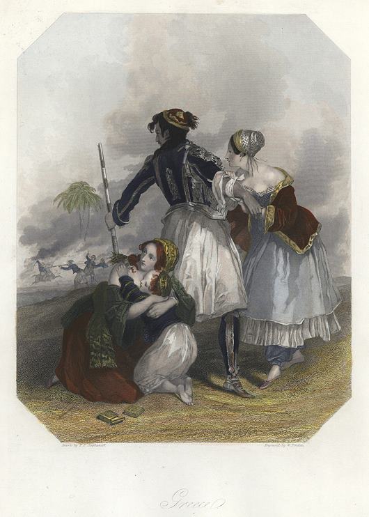 Greece, Finden's Tableaux, 1843