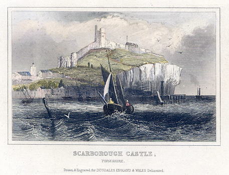 Yorkshire, Scarborough Castle, 1848