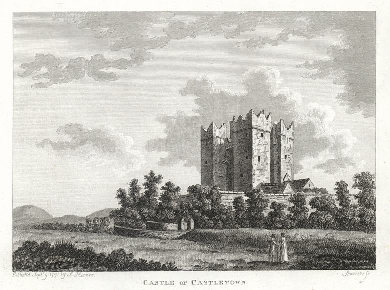 Ireland, Castle of Castletown, 1791