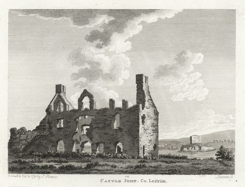 Ireland, Co.Leitrim, Castle John, 1791