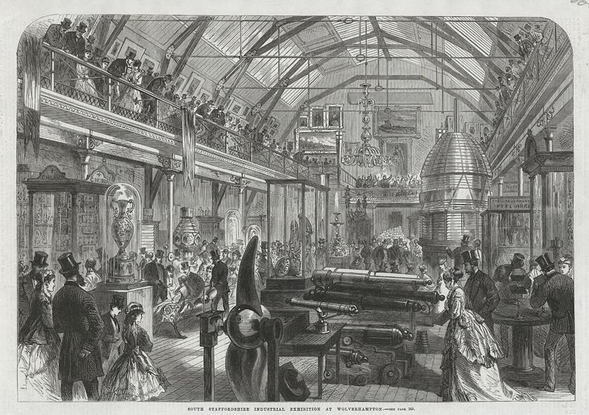 Staffordshire, Wolverhampton, Industrial Exhibition, 1869