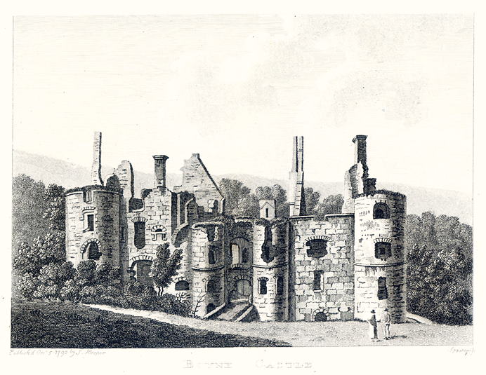 Scotland, Boyne Castle, 1791