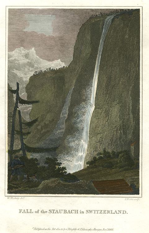 Switzerland, Falls of the Staubach, 1807