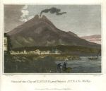 Italy, Catania and Mount Etna in Sicily, 1807