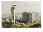 Lebanon, Ruins of Baalbec, 1838