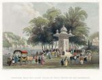 Turkey, Fountain near Asian Valley of Sweet Waters on the Bosphorus, 1838