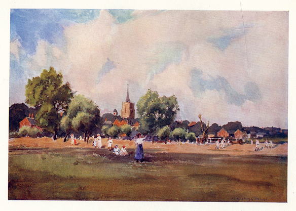 Essex, Chelmsford from the Recreation Ground, 1909