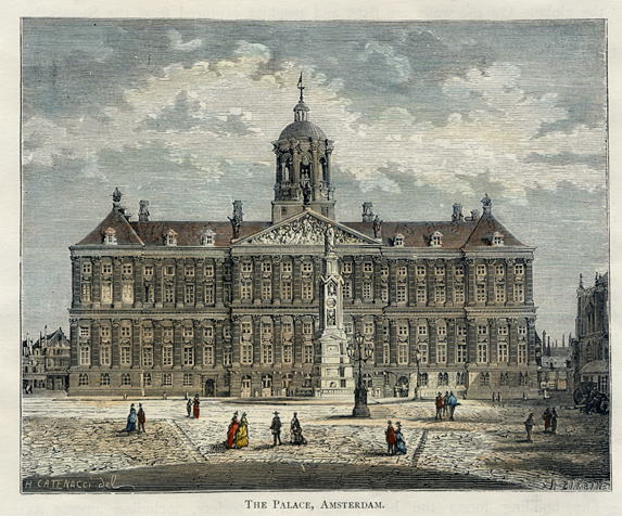 Netherlands, Amsterdam, The Palace, 1887