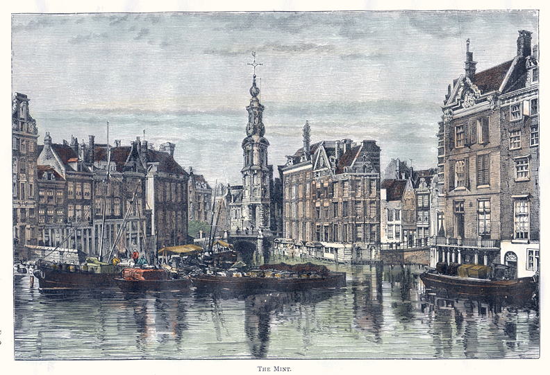 Netherlands, Amsterdam, The Mint, 1887