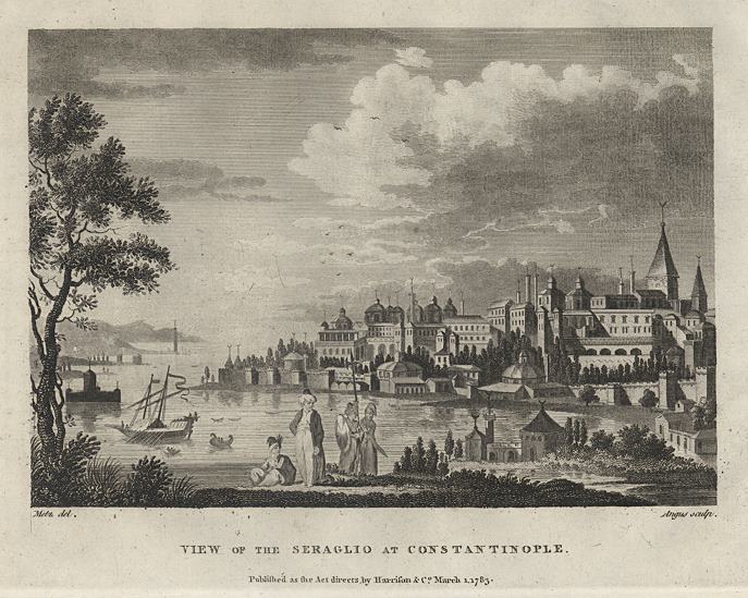 Turkey, the Seraglio at Constantinople, 1793