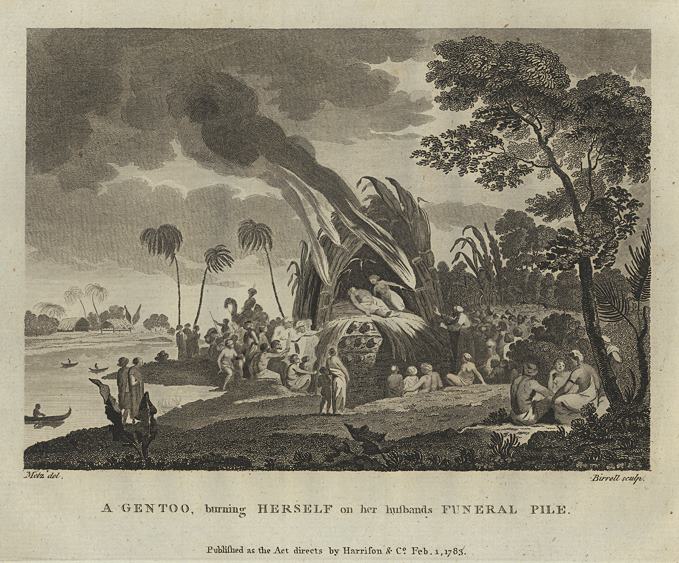 India, Hindu Suttee, 1793