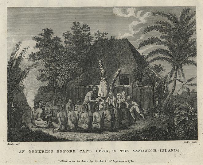 Hawaii, an Offering Before Captain Cook, 1793