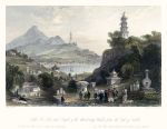 China, Lake See-Hoo & the Temple of the Thundering Winds, 1843