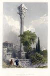 Turkey, Istanbul, Column of Marcian, 1838