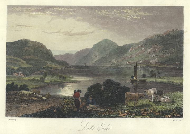 Scotland, Loch Eck (Argyle), 1857