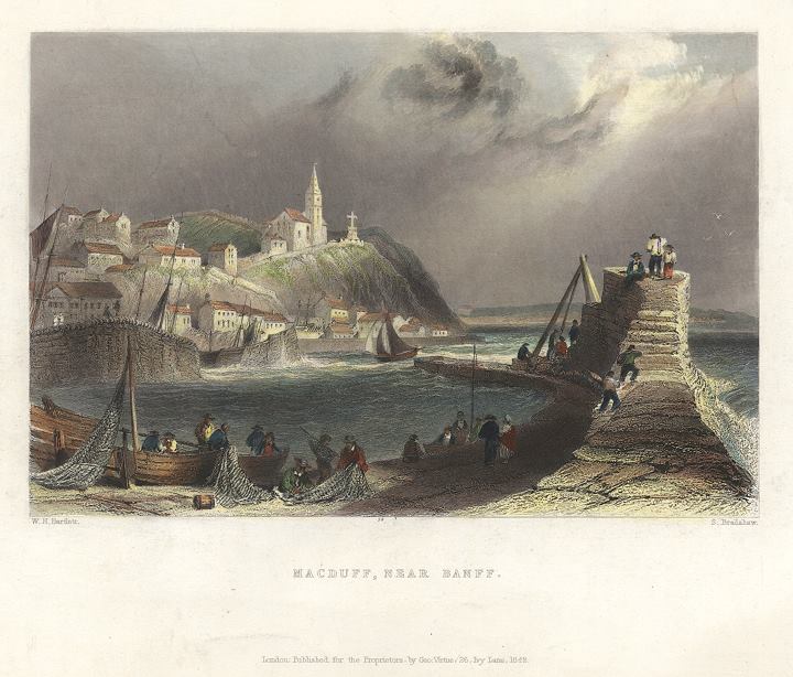 Scotland, Macduff near Banff, 1842