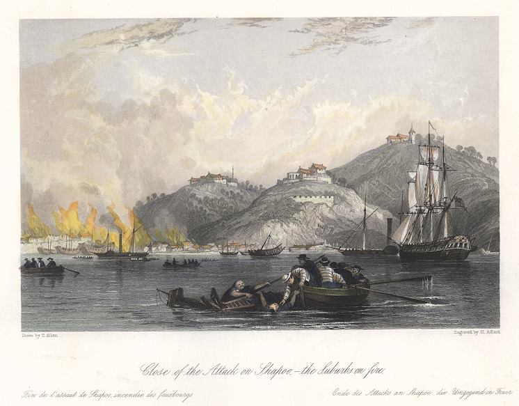 China, Close of the Attack on Shapoo, 1843